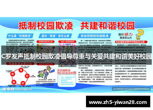 C罗发声抵制校园欺凌倡导尊重与关爱共建和谐美好校园 C罗发声抵制校园欺凌倡导尊重与关爱共建和谐美好校园