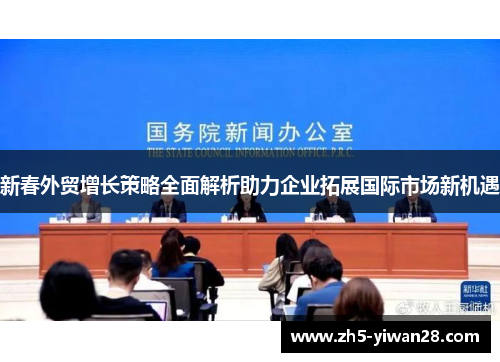 新春外贸增长策略全面解析助力企业拓展国际市场新机遇