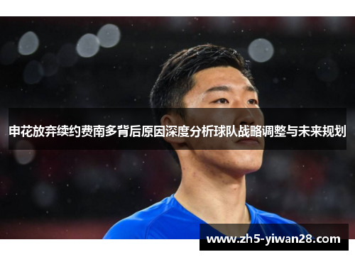 申花放弃续约费南多背后原因深度分析球队战略调整与未来规划 申花放弃续约费南多背后原因深度分析球队战略调整与未来规划